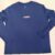 Navy Blue Longsleeve in XL- 3.5" Centered Rose Gold Logo