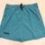 Teal Short in XL- Black Matte Honeycomb Logo