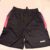 Long Stretch Pant in Black- Pink details- White Logo